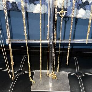 Multiple gold Women's Necklace bundle - Elegant Chain Collection